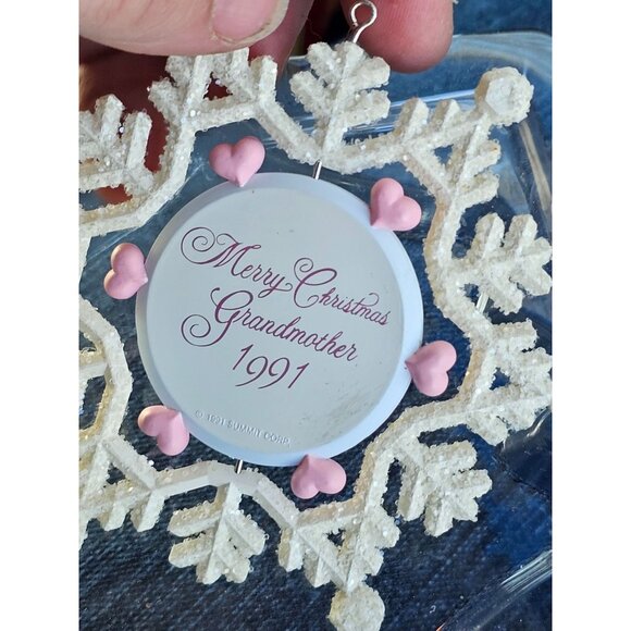 New! 1991 Heirloom Collection Carlton Cards A SPECIAL GIFT‎ Ornament - Picture 10 of 13